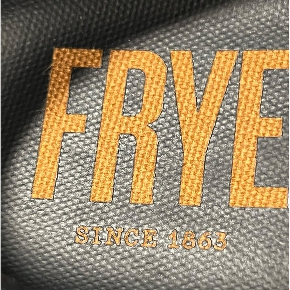 FRYE Ludlow Bal Oxford Sneakers Mens Size 10 Black Leather Shoes, - Picture 3 of 11